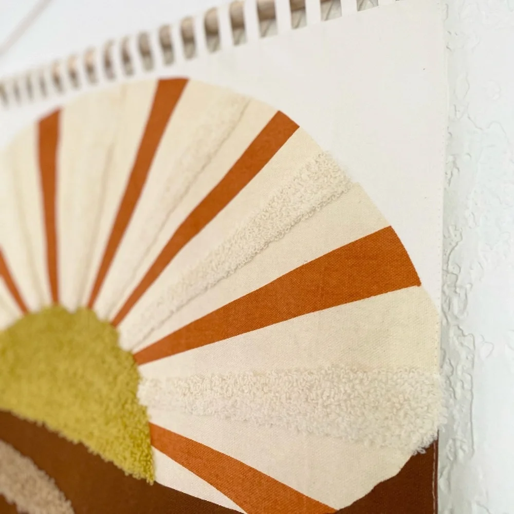 NEW Embroidered Sunshine Wall Tapestry Wall Decor Wall Art